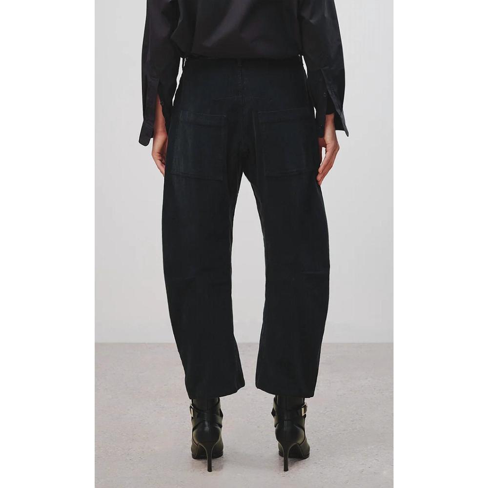Nili Lotan Black Wide-Leg Pants